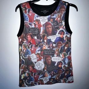 The breakfast club John bender small muscle tee